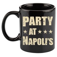 Distressed Party at Napoli's 11oz C Handle Ceramic Mug