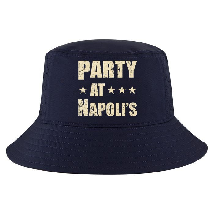 Distressed Party at Napoli's Cool Comfort Performance Bucket Hat