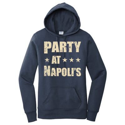 Distressed Party at Napoli's Women's Pullover Hoodie