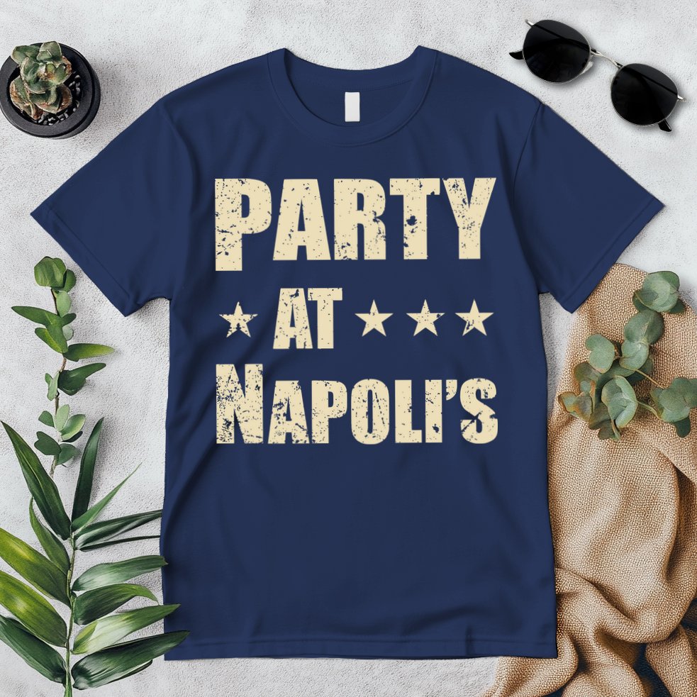 Distressed Party at Napoli's Premium T-Shirt