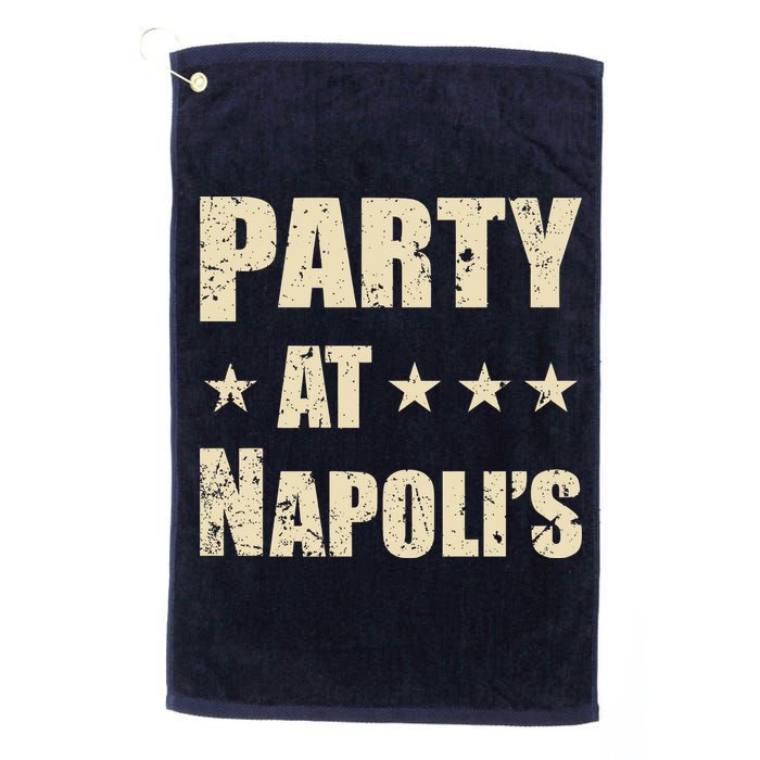 Distressed Party at Napoli's Golf Towel