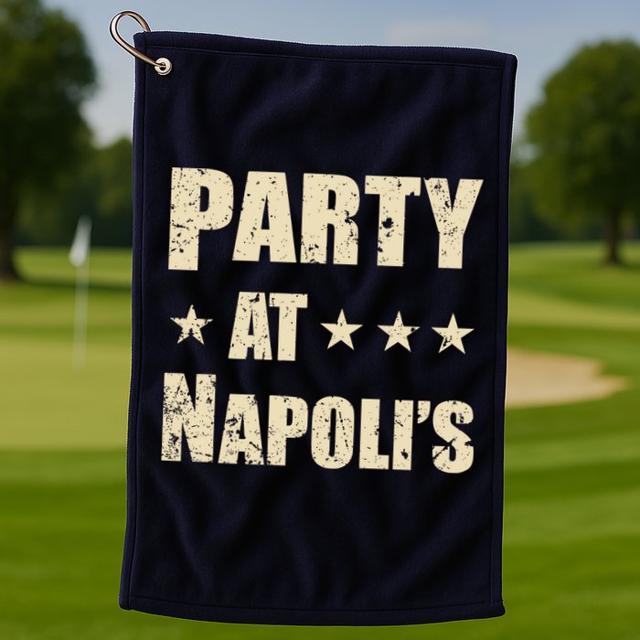 Distressed Party at Napoli's Golf Towel