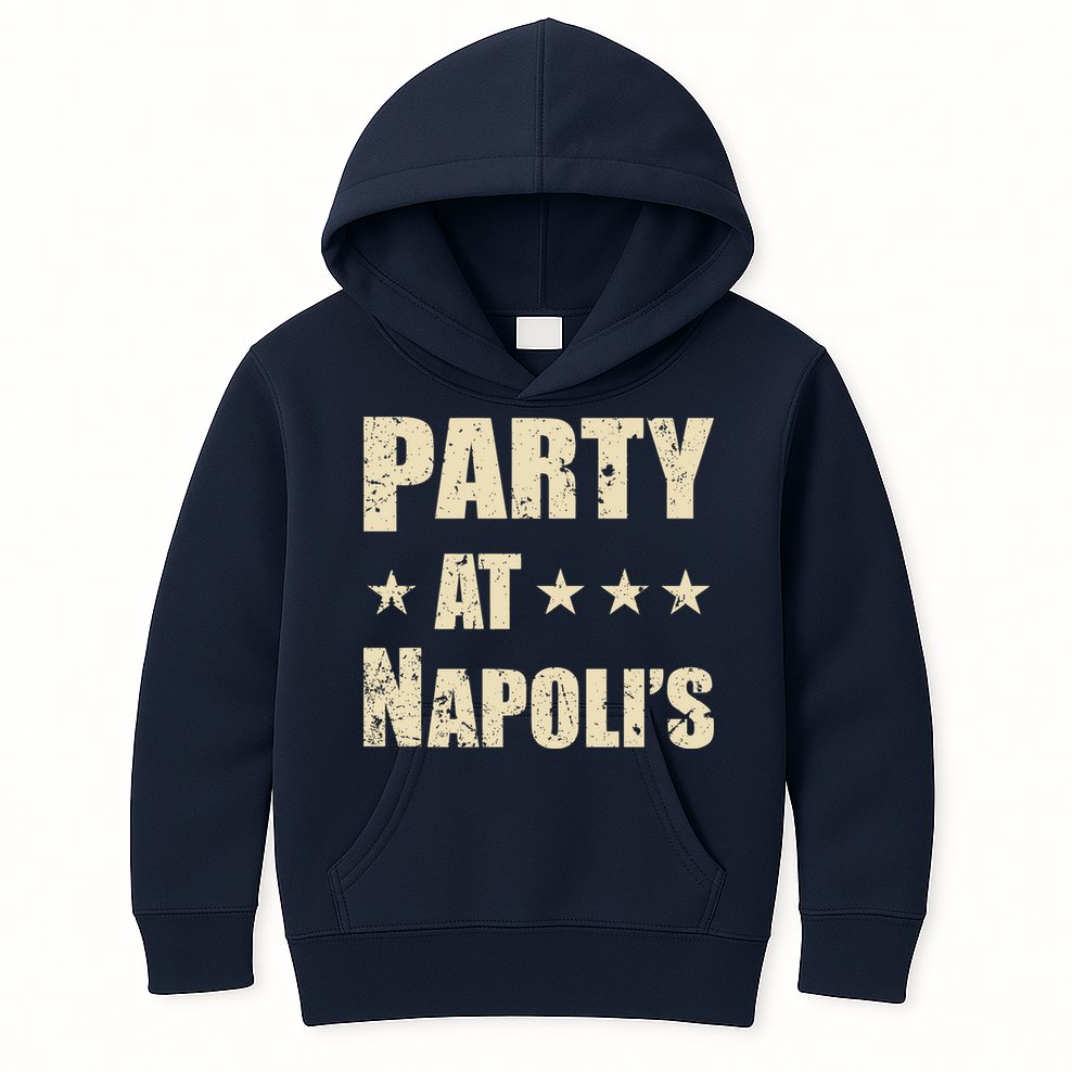 Distressed Party at Napoli's Kids Hoodie