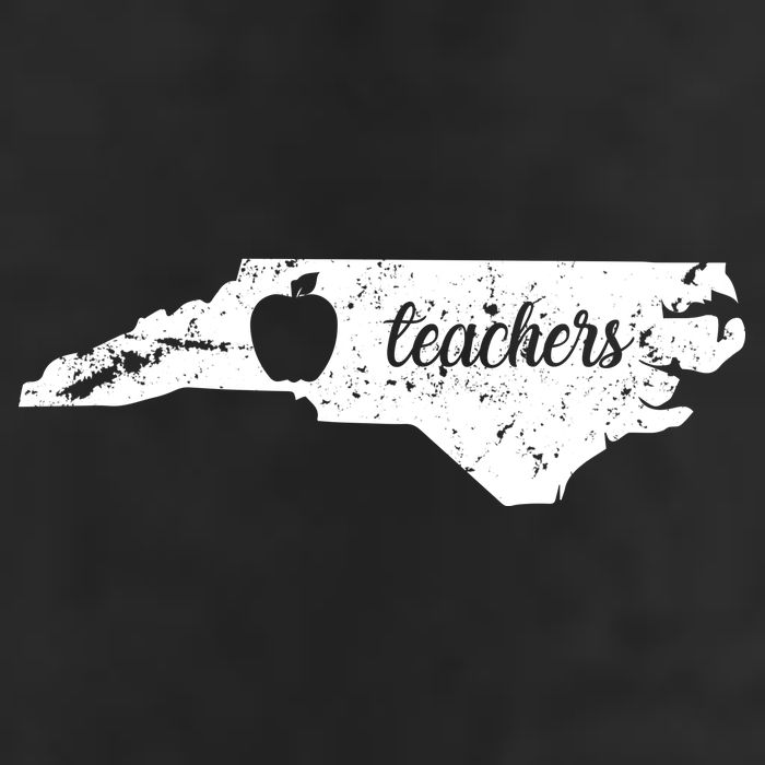 Distressed Red For Ed Teacher North Carolina Hat