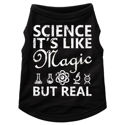 Distressed Science It's Like Magic But Real March For Science Doggie Tank