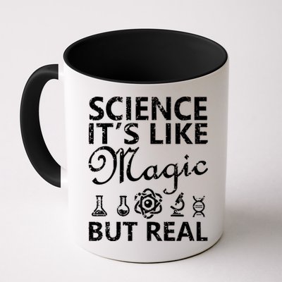 Distressed Science It's Like Magic But Real March For Science Coffee Mug