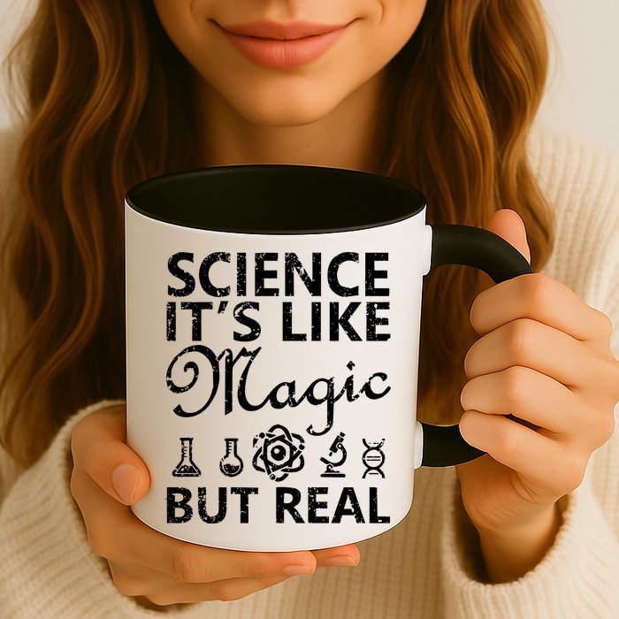 Distressed Science It's Like Magic But Real March For Science Mug