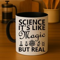 Distressed Science It's Like Magic But Real March For Science Mug