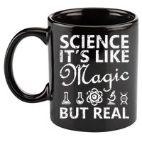 Distressed Science It's Like Magic But Real March For Science 11oz C Handle Ceramic Mug