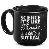 Distressed Science It's Like Magic But Real March For Science 15oz Campfire Ceramic Mug