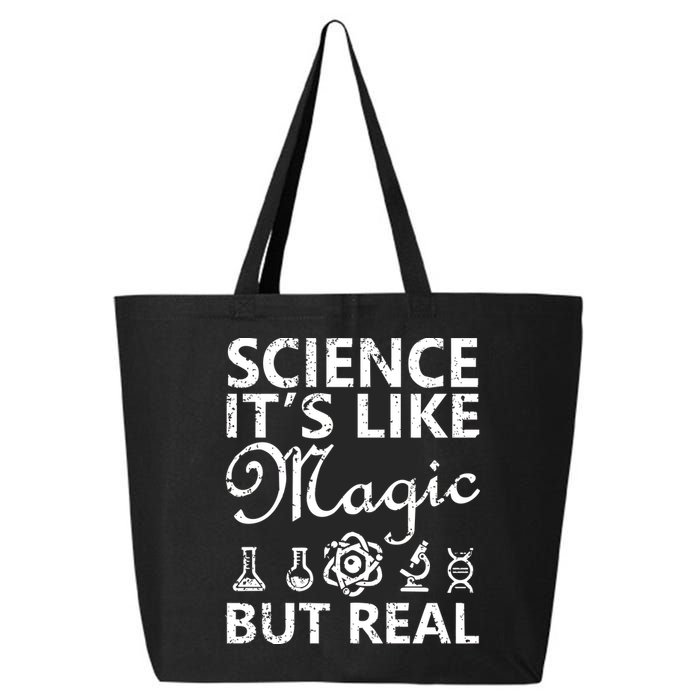 Distressed Science It's Like Magic But Real March For Science 25L Jumbo Tote
