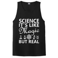 Distressed Science It's Like Magic But Real March For Science PosiCharge Competitor Tank
