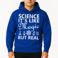 Distressed Science It's Like Magic But Real March For Science Hoodie