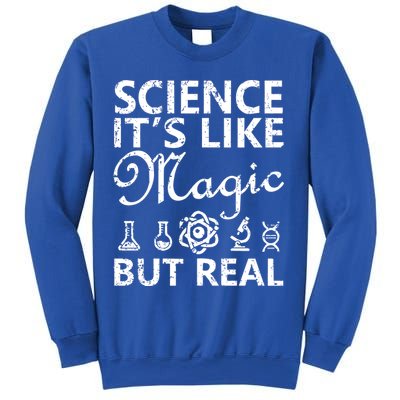 Distressed Science It's Like Magic But Real March For Science Sweatshirt