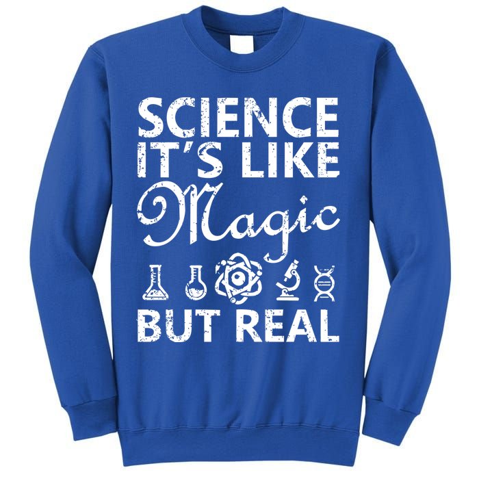 Distressed Science It's Like Magic But Real March For Science Sweatshirt