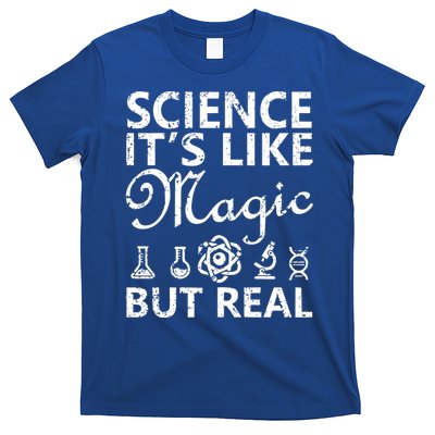 Distressed Science It's Like Magic But Real March For Science T-Shirt