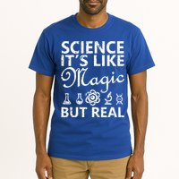Distressed Science It's Like Magic But Real March For Science Tall T-Shirt
