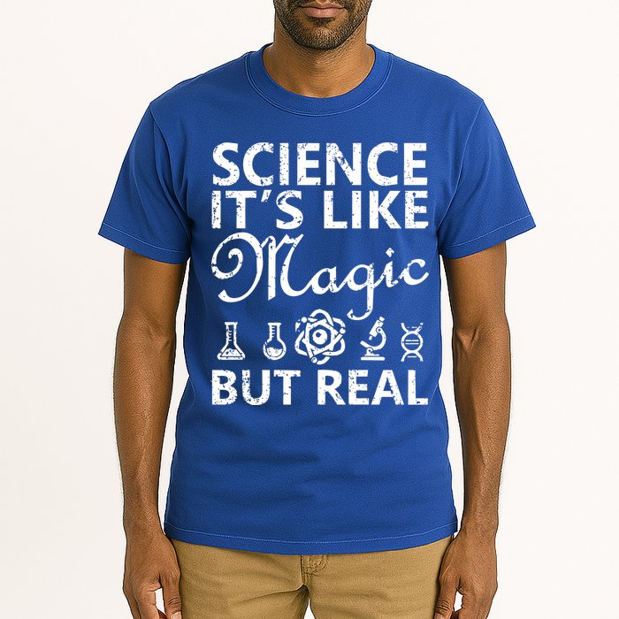 Distressed Science It's Like Magic But Real March For Science Tall T-Shirt