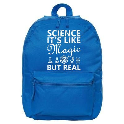 Distressed Science It's Like Magic But Real March For Science 16 in Basic Backpack