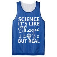 Distressed Science It's Like Magic But Real March For Science Mesh Reversible Basketball Jersey Tank