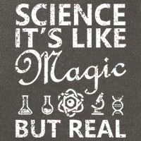 Distressed Science It's Like Magic But Real March For Science Cotton Canvas Backpack