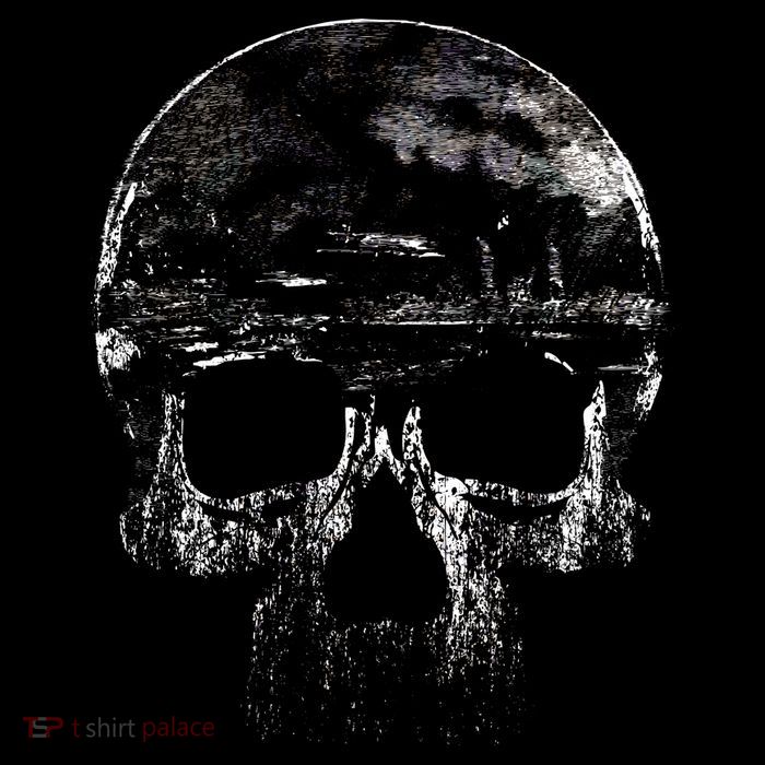 Distressed Skull Graphic Impact Tech Backpack