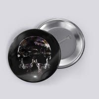 Distressed Skull Graphic Button