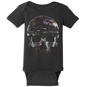 Distressed Skull Graphic Baby Bodysuit