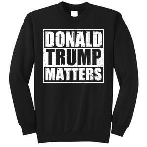 Distressed Straight Outta Donald Trump Matters Sweatshirt