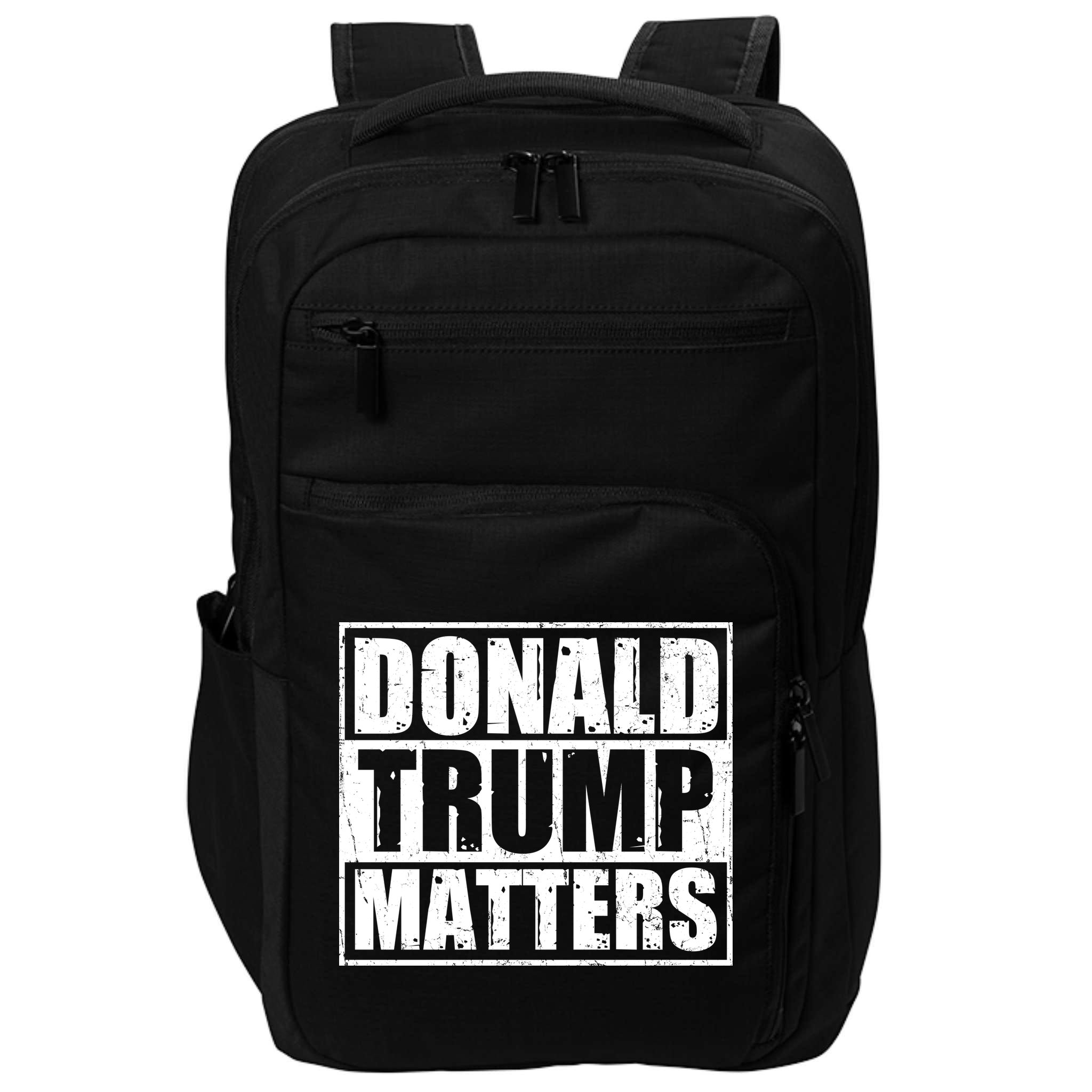 Distressed Straight Outta Donald Trump Matters Impact Tech Backpack