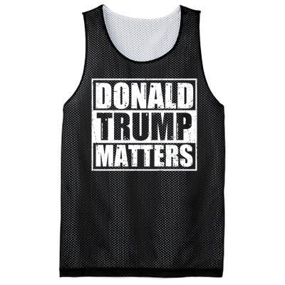 Distressed Straight Outta Donald Trump Matters Mesh Reversible Basketball Jersey Tank