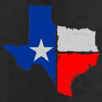 Distressed Texas State Map Flag 15oz Campfire Ceramic Mug