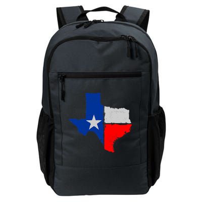 Distressed Texas State Map Flag Backpack