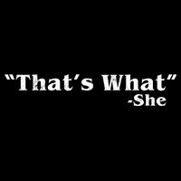 Distressed That's What - She Cropped Pullover Crew