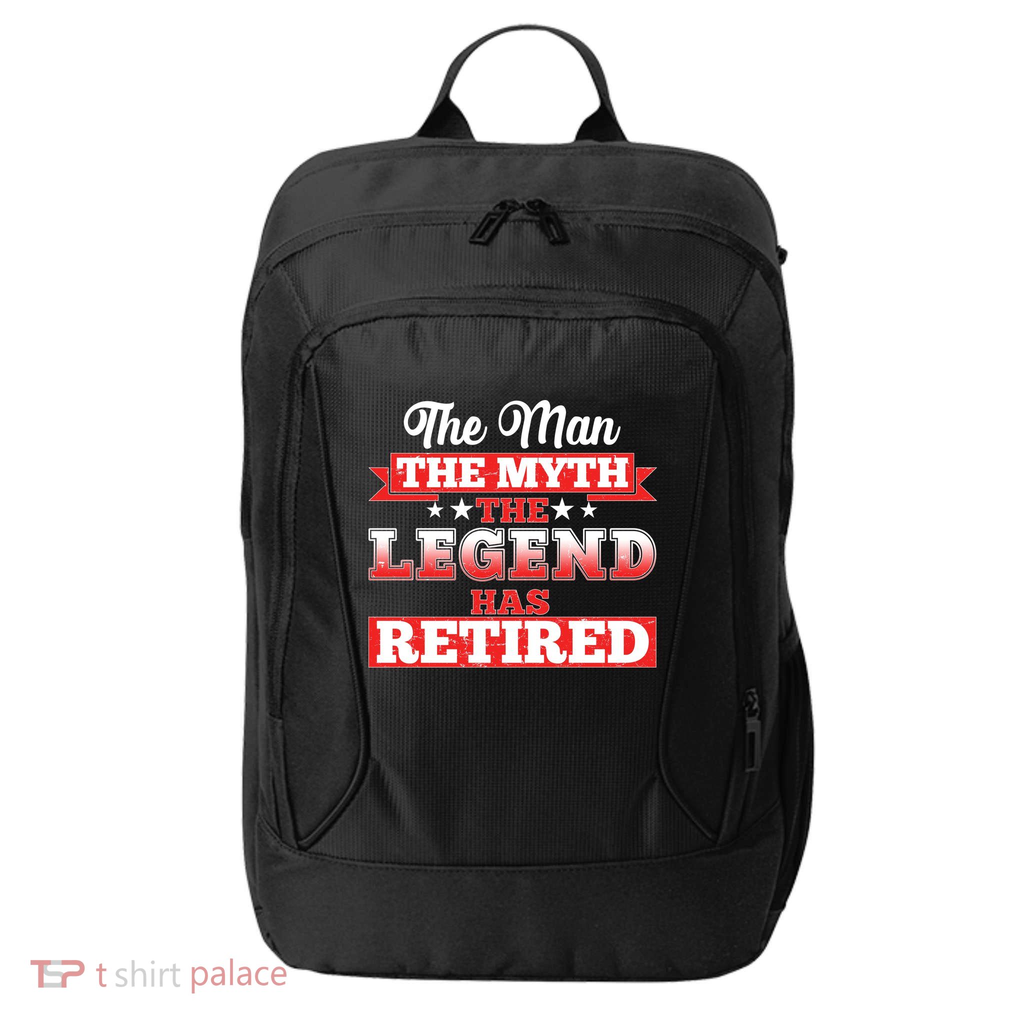 Distressed The Man The Myth The Legend Has Retired  City Backpack