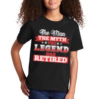 Distressed The Man The Myth The Legend Has Retired  Kids T-Shirt