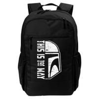 Distressed This Is The Way Helmet Backpack