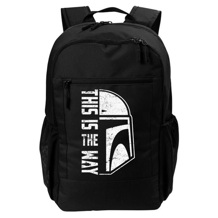 Distressed This Is The Way Helmet Backpack