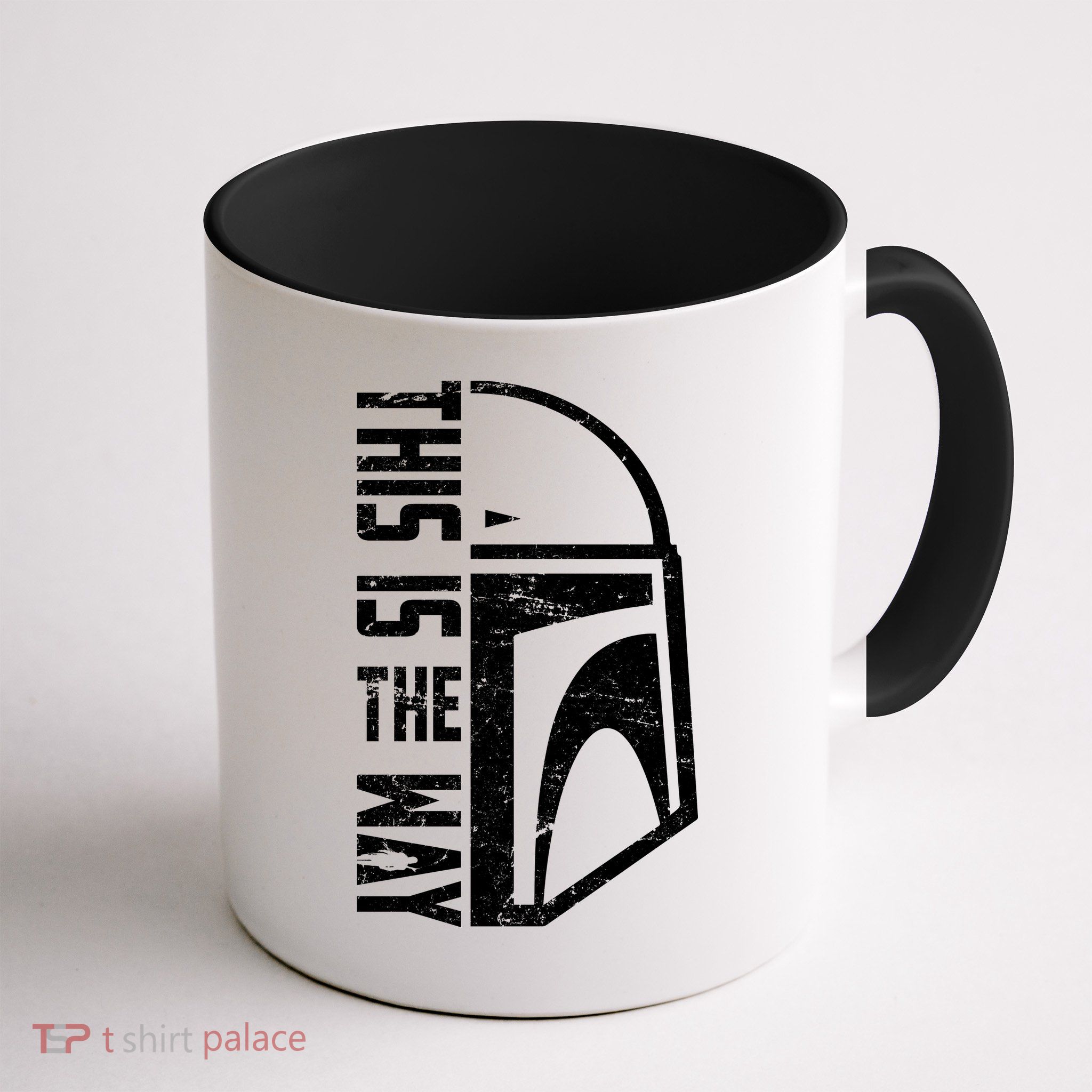 Distressed This Is The Way Helmet Mug