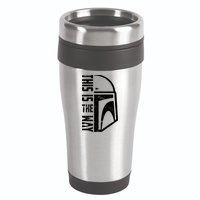 Distressed This Is The Way Helmet 16oz Travel Tumbler