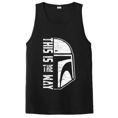 Distressed This Is The Way Helmet PosiCharge Competitor Tank