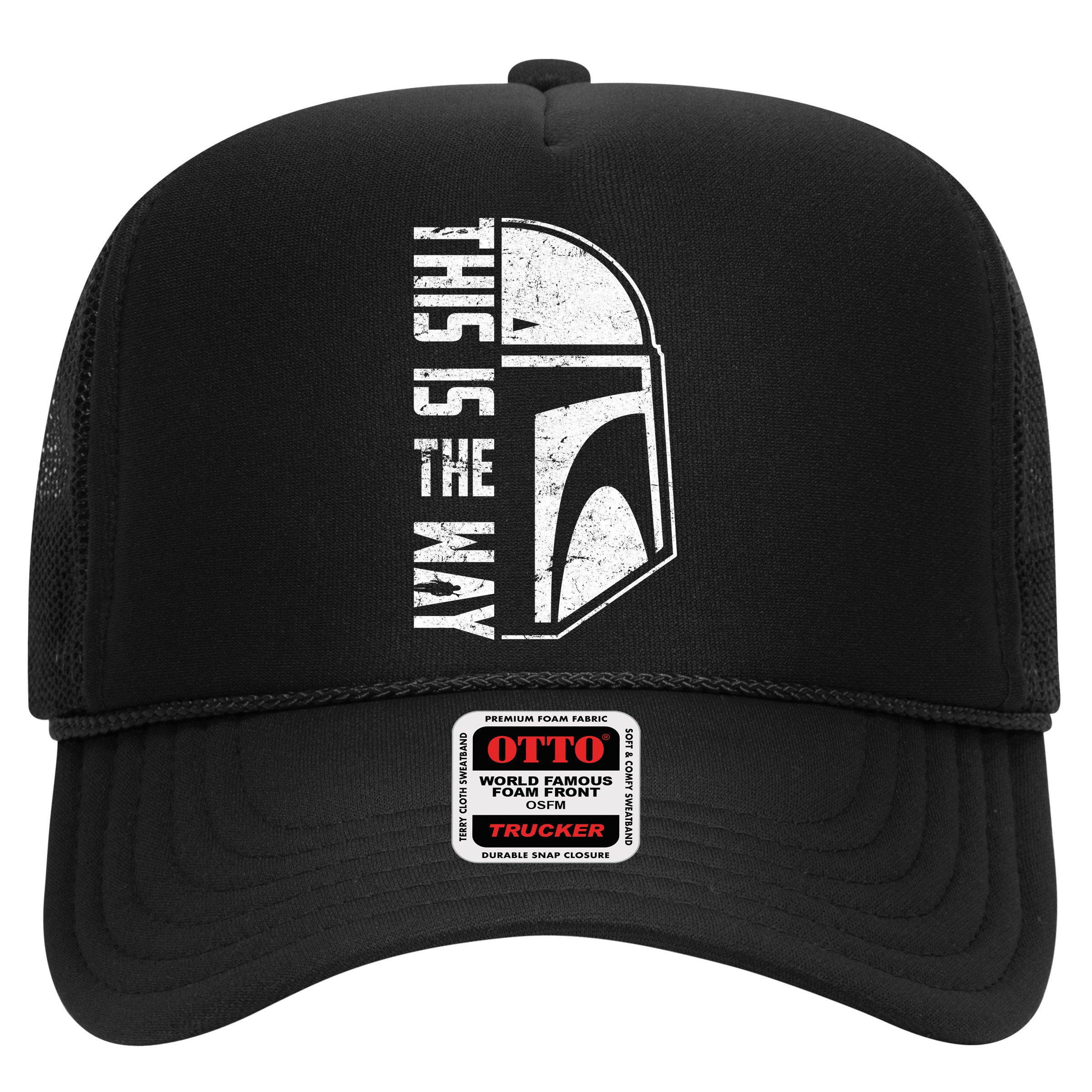 Distressed This Is The Way Helmet Hat