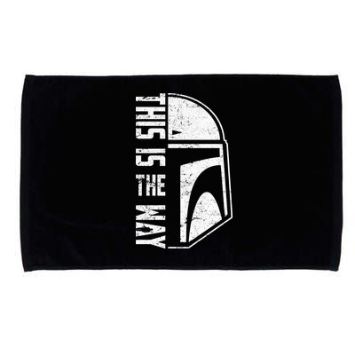 Distressed This Is The Way Helmet Microfiber Hand Towel