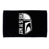 Distressed This Is The Way Helmet Microfiber Hand Towel