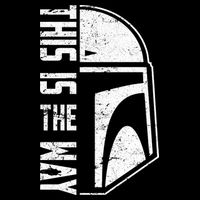 Distressed This Is The Way Helmet Women's Perfect Tri Rocker Tank