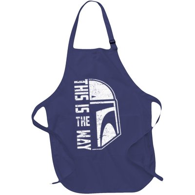 Distressed This Is The Way Helmet Apron