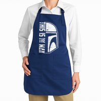 Distressed This Is The Way Helmet Apron
