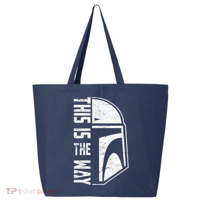 Distressed This Is The Way Helmet 25L Jumbo Tote