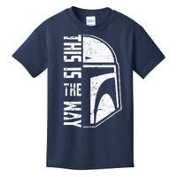 Distressed This Is The Way Helmet Kids T-Shirt