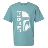 Distressed This Is The Way Helmet Sueded Cloud Jersey T-Shirt